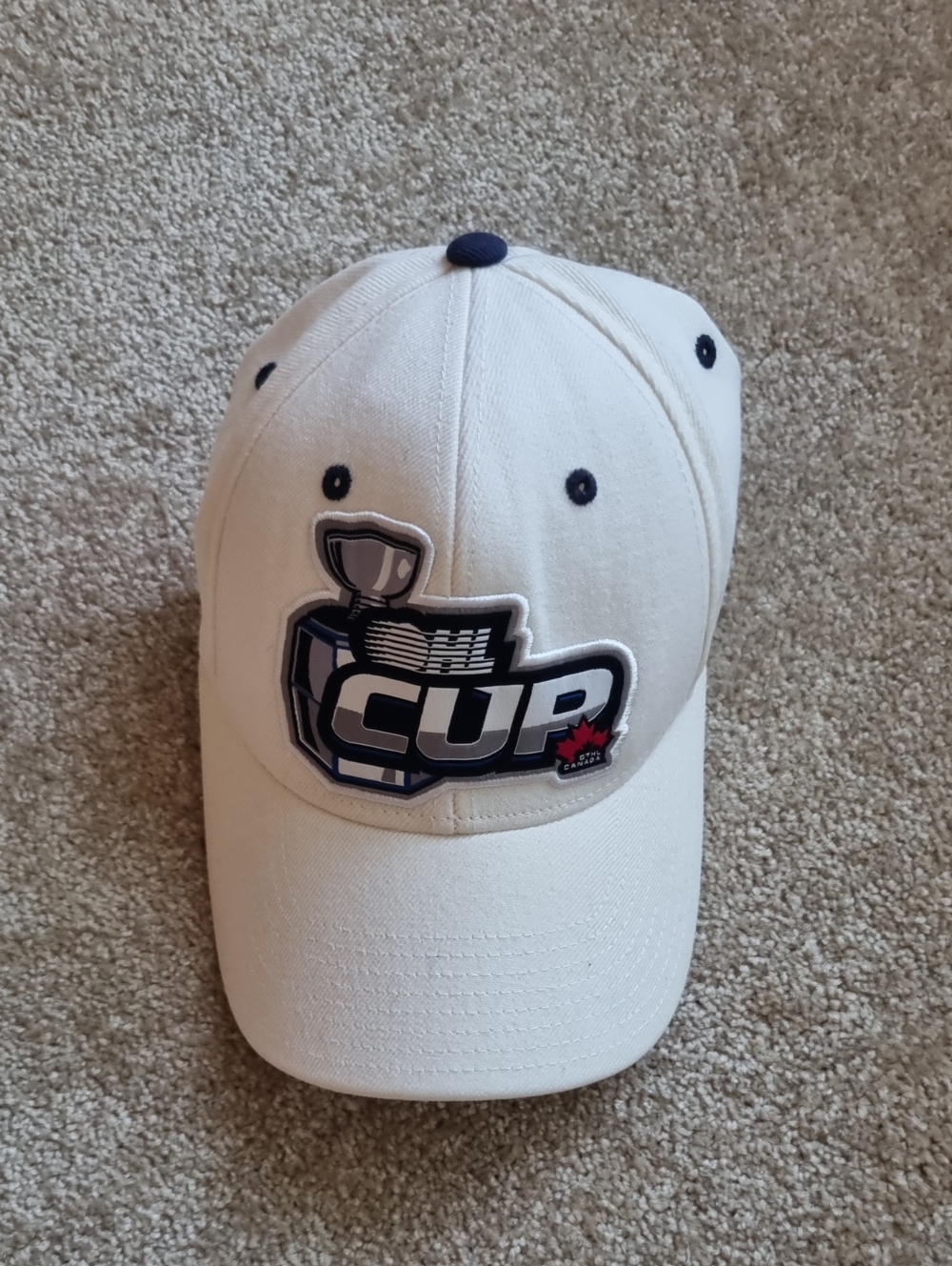 Reebok 2024 Stanley Cup Final Adjustable Hockey Cap White